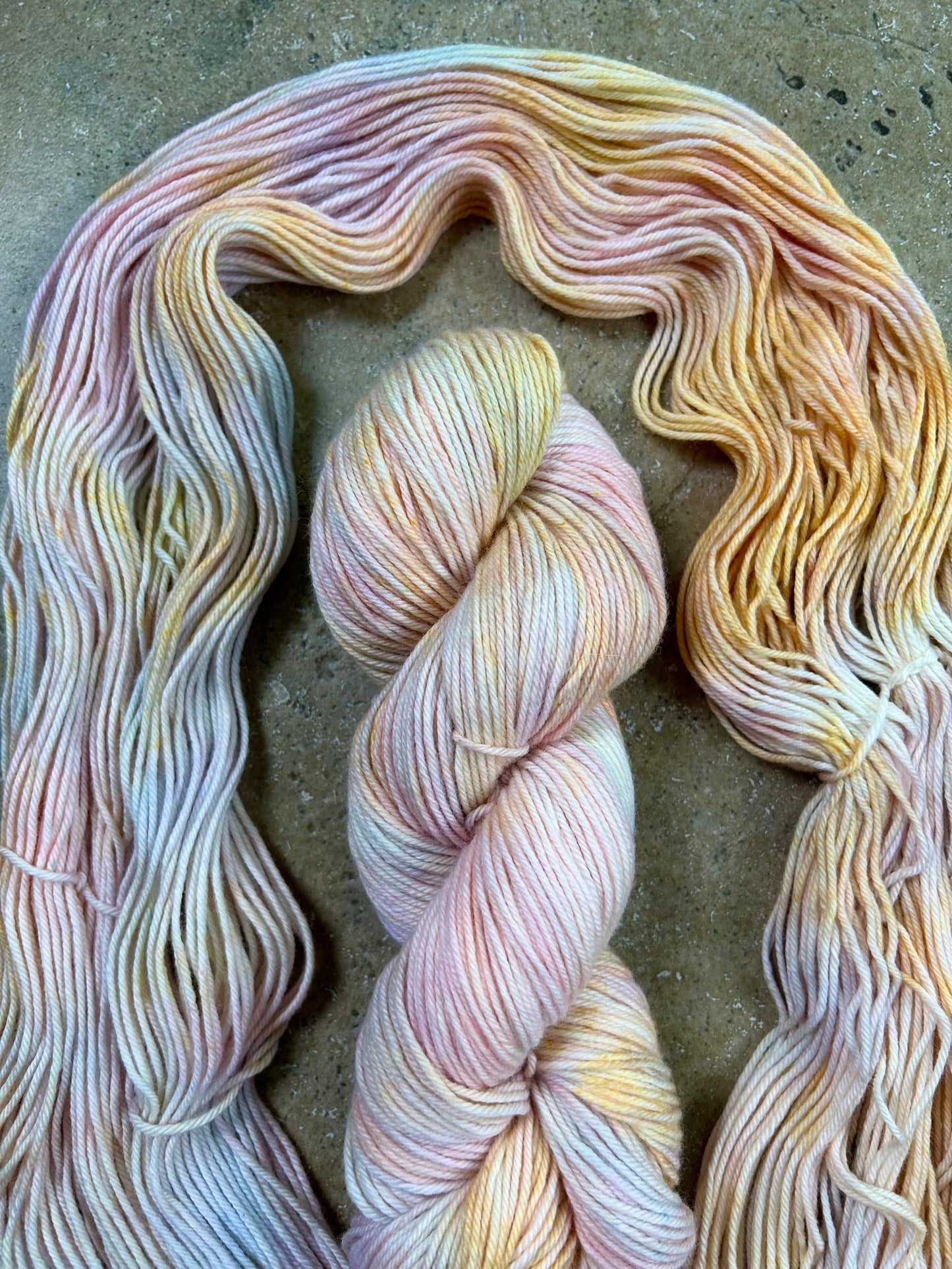 sorbae on superwash merino cotton dk