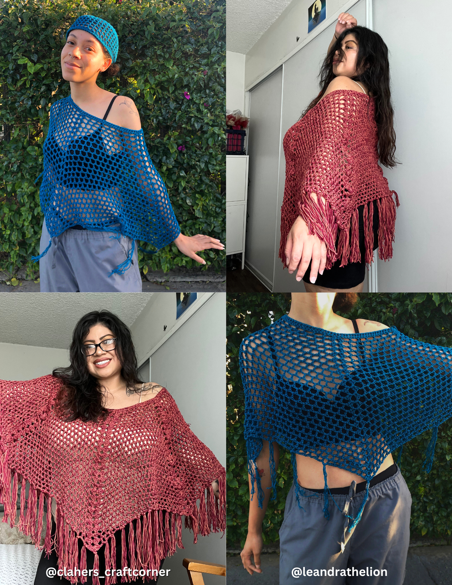 All Seasons Poncho Pattern