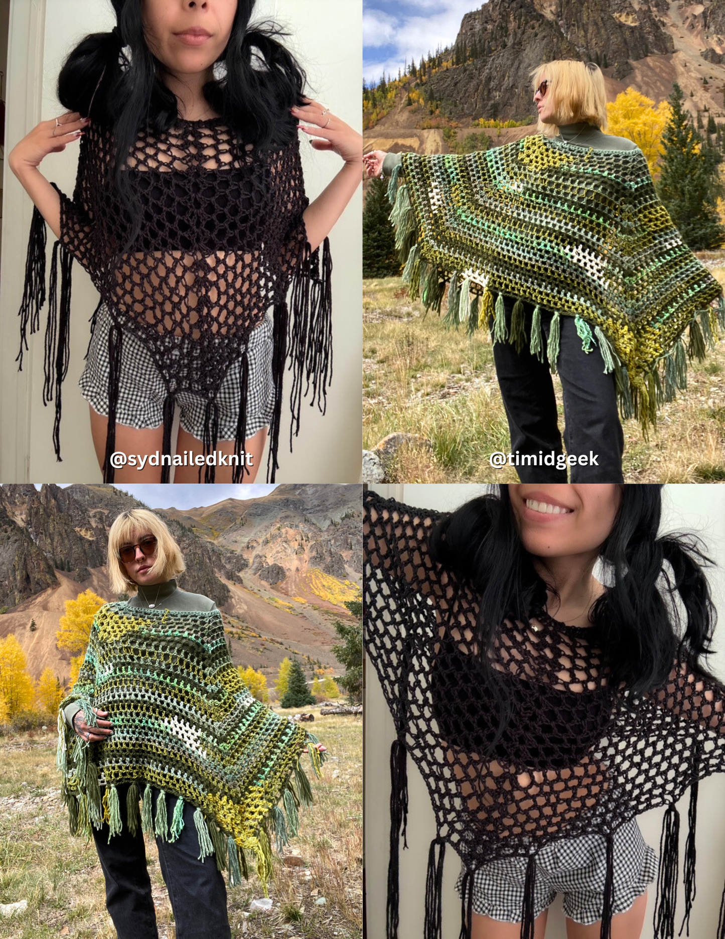 All Seasons Poncho Pattern
