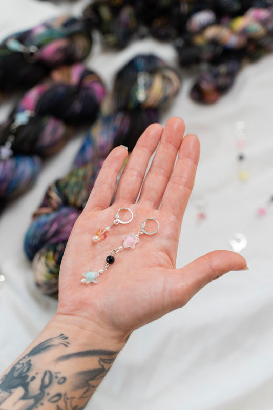 Soot Sprite Stitch Markers