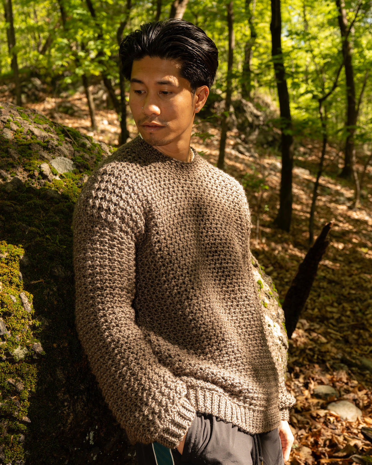 Brick Sweater Pattern – Reiko Fibers