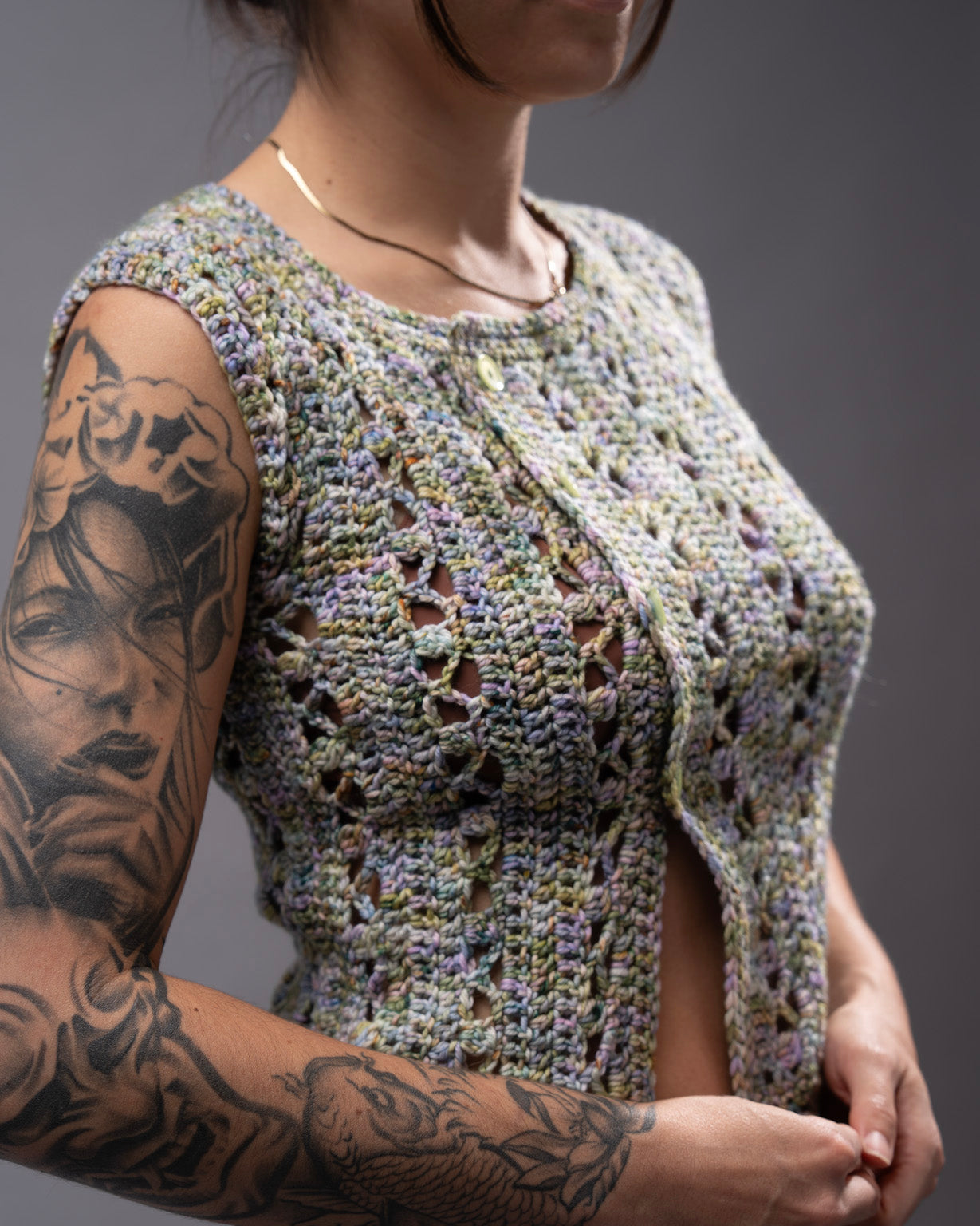 Sideways Cardi Pattern