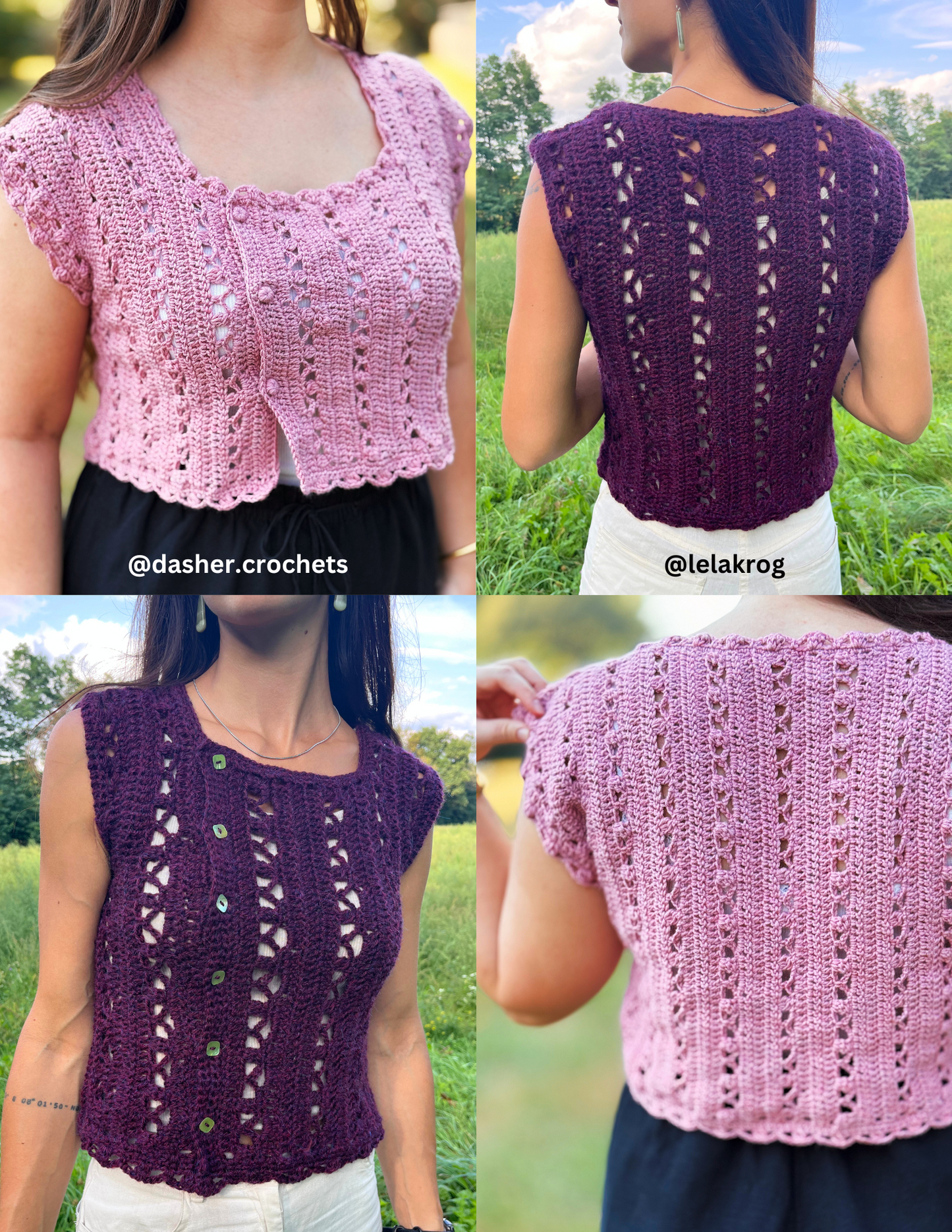 Sideways Cardi Pattern